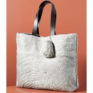 Mariana Woven Tote Bag/ Beach Bag